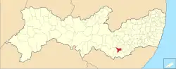 Location of Saloá in Pernambuco