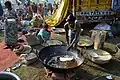 Breakfast preparation, Jan Satyagraha 2012, Agra