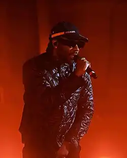 Faiyaz performing live in Tokyo, Japan, 2024