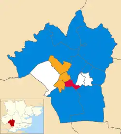 2007 results map