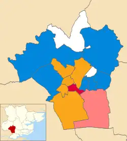 2014 results map