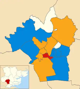 2022 results map