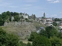 Chateau de Bressuire and the Eglise Notre-Dame
