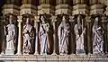 Saint-Germain Church, Left side of porch