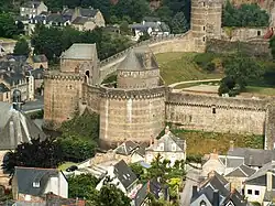 A view of the château