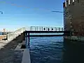 private bridge over the rielo drio la Celestia