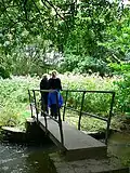 Bridge of Keeper Lane over Pudsey Beck