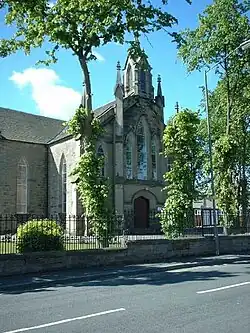 A church