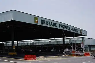 The Brisbane Markets within the suburb
