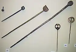 Pin-brooches and ring-pins