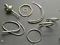 Selection of items from the Ballaquayle Hoard