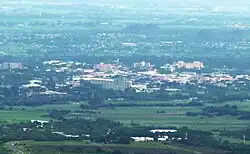 Brits as seen from Dewetsnek in the Magaliesberg