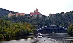 Veveří Castle and Dam Lake