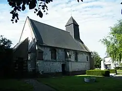 The church in Brocourt