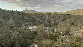 Brogo from atop Brogo Dam