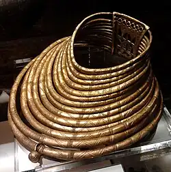Bronze pectoral, Pomeranian culture, Poland