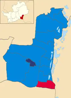 2003 results map
