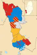 2003 results map
