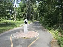 Mile marker, Acton