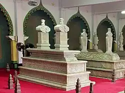 Interior of the mausoleum