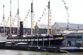 Brunel's 1843 steamship SS Great Britain, preserved at Bristol.
