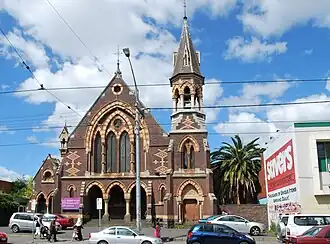 Methodist Church, Sydney Road, Melbourne, Percy Oakden, 1872