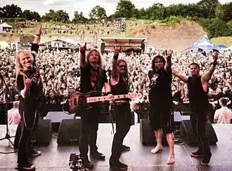 Flotsam and Jetsam at the Brutal Assault Festival in 2014