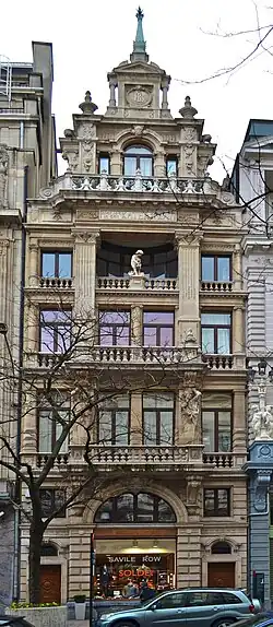 Maison des Chats or Hier ist in den kater en de kat (Beyaert, 1874)