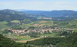 View of Bubbio