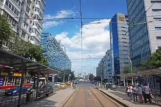 Office buildings on Nicolae Titulescu Street