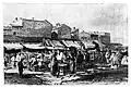 Fish Market at Bucharest by Amadeo Preziosi, 1869