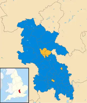2009 results map