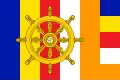 A common variant with the dharmachakra