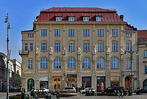 8 Szczepański Sq. Building of the former Agricultural Society