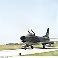 An F-86K Sabre of JG 74.