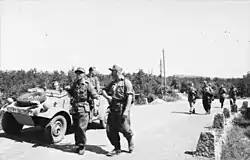 German police operation in Yugoslavia