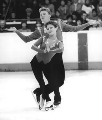Elena Valova and Oleg Vasiliev (figure skater) at the 1987 World Championships
