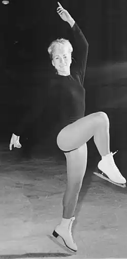 Jana Mrázková on the ice