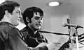 German singer-songwriter Hartmut König&nbsp;[de] (right)