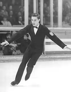 Ondrej Nepela on the ice