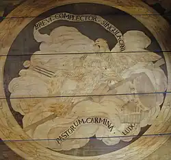 Marquetry medallion
