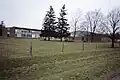 Burford's public school and community centre share a field.