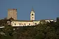 The Castello and Church of S. Maria Assunta