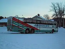 Image 14214.5-metre 1991 Delta Star 501 on Volvo B10M with cantilever tail lift (from Bruck (vehicle))