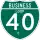 Business Interstate 40-C marker