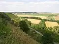 View from SE towards North