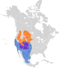 Map of range