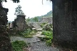 View of Buxa Fort used as Bengal Native Infantry barracks and afterwards as prison camp by the British Government. India later used it as camp for Tibetan refugee monks.