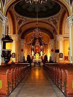 The nave
