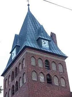 Detail of the steeple